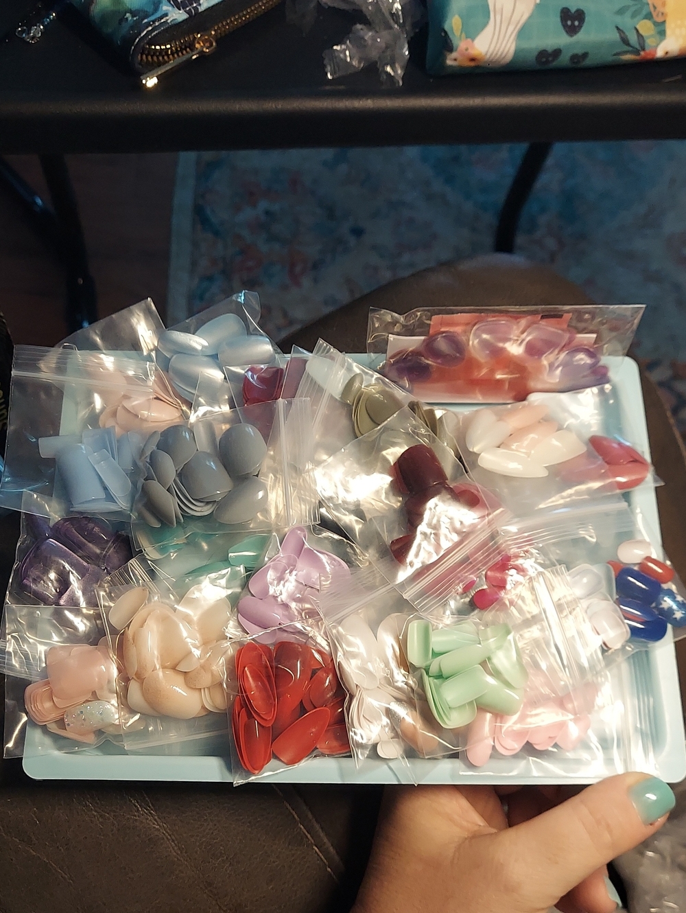 Multiples Press-On Nail 31 Packs Plus One Pack Of Stickers